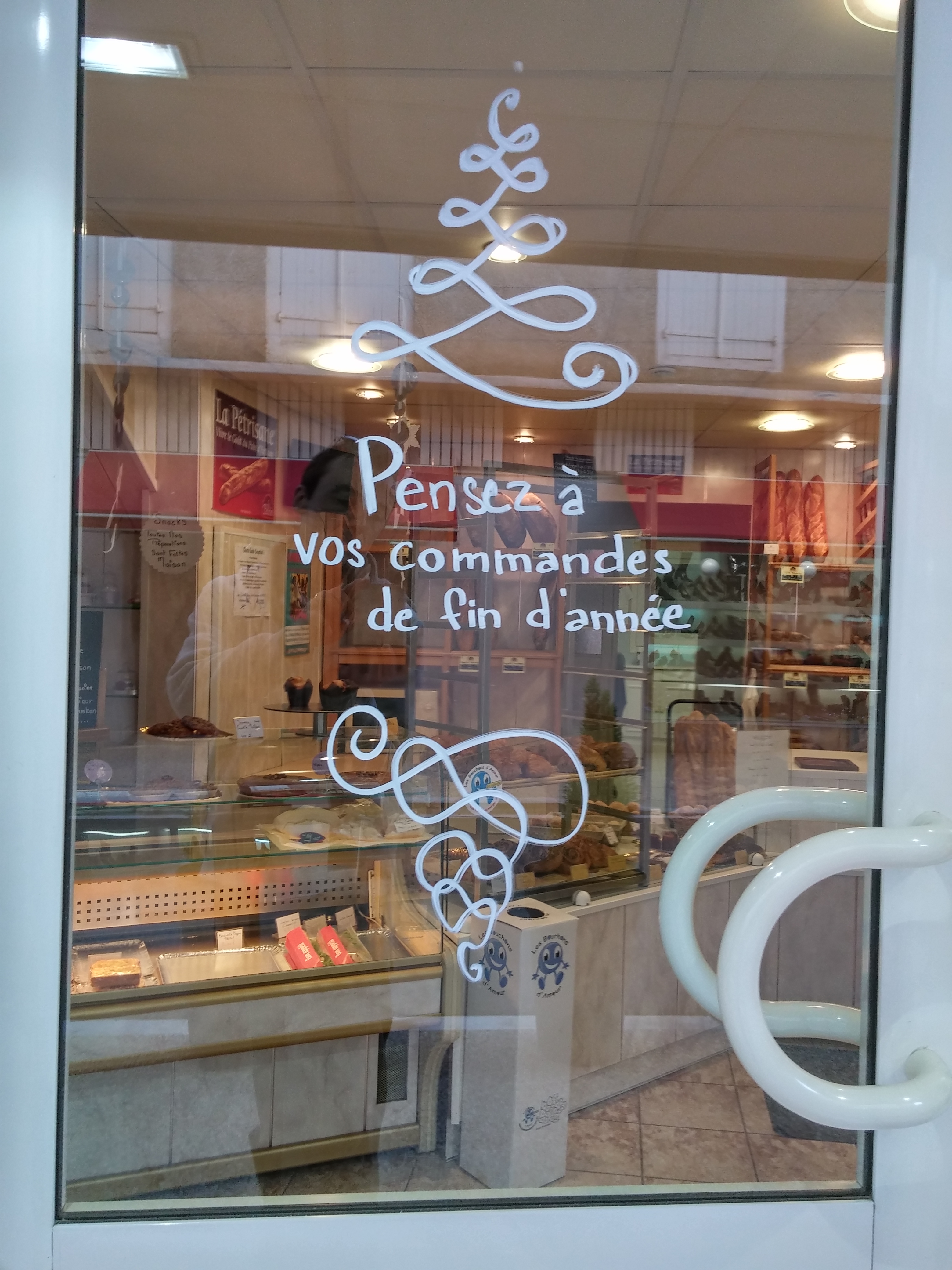 Vitrine Noël 2015 Boulangerie
